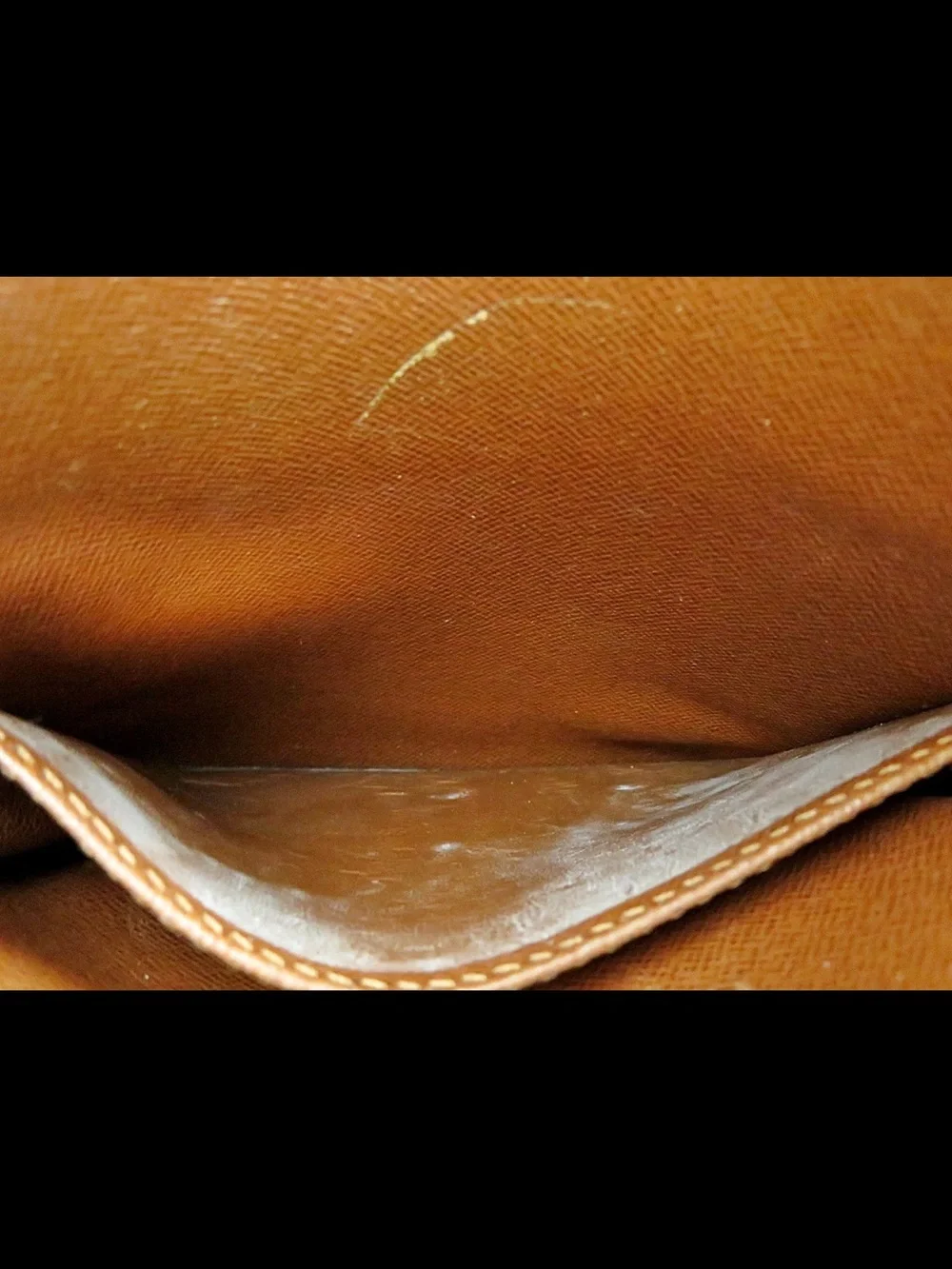 Louis Vuitton Monogram Canvas Brown & Tan Messenger Bag